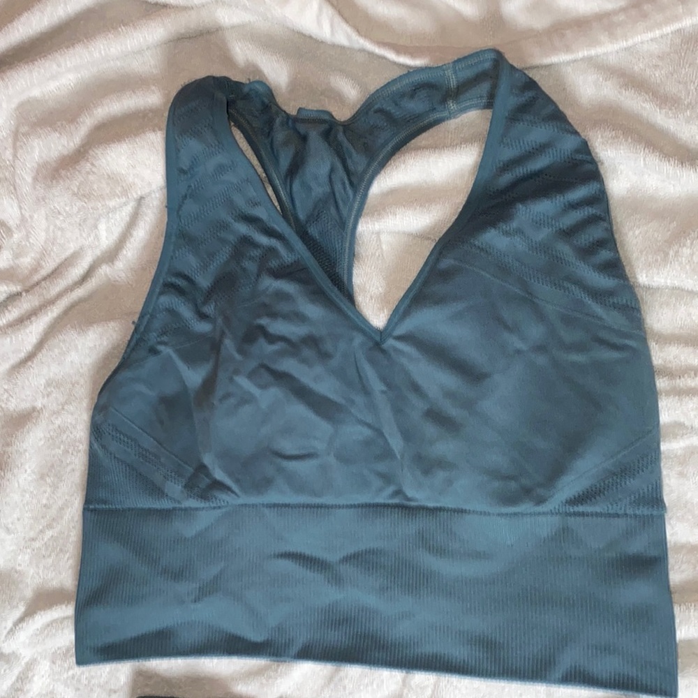 Workout set: sports bra and shorts